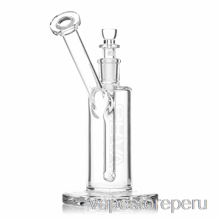 Vape Desechable Grav Medium Vertical Bubbler Negro / Transparente